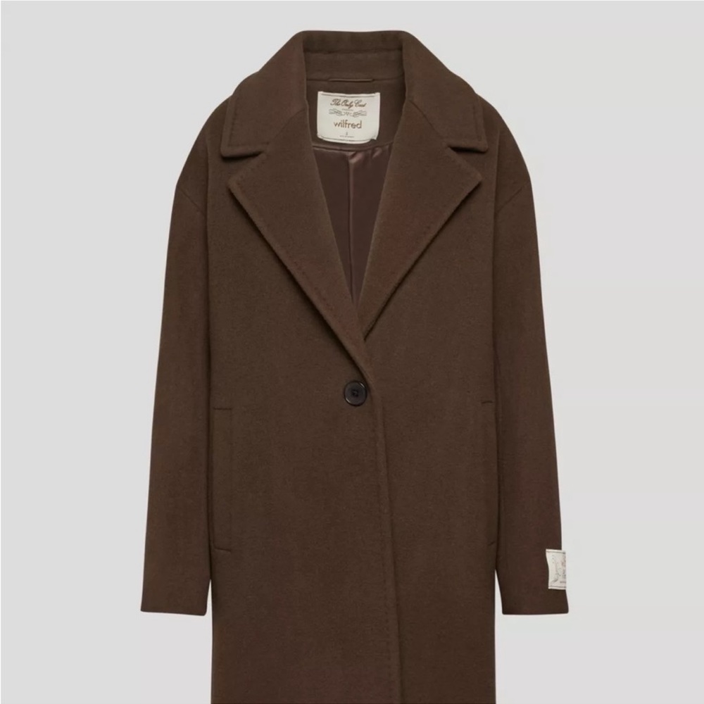 Aritzia Wilfred Only Coat Wool